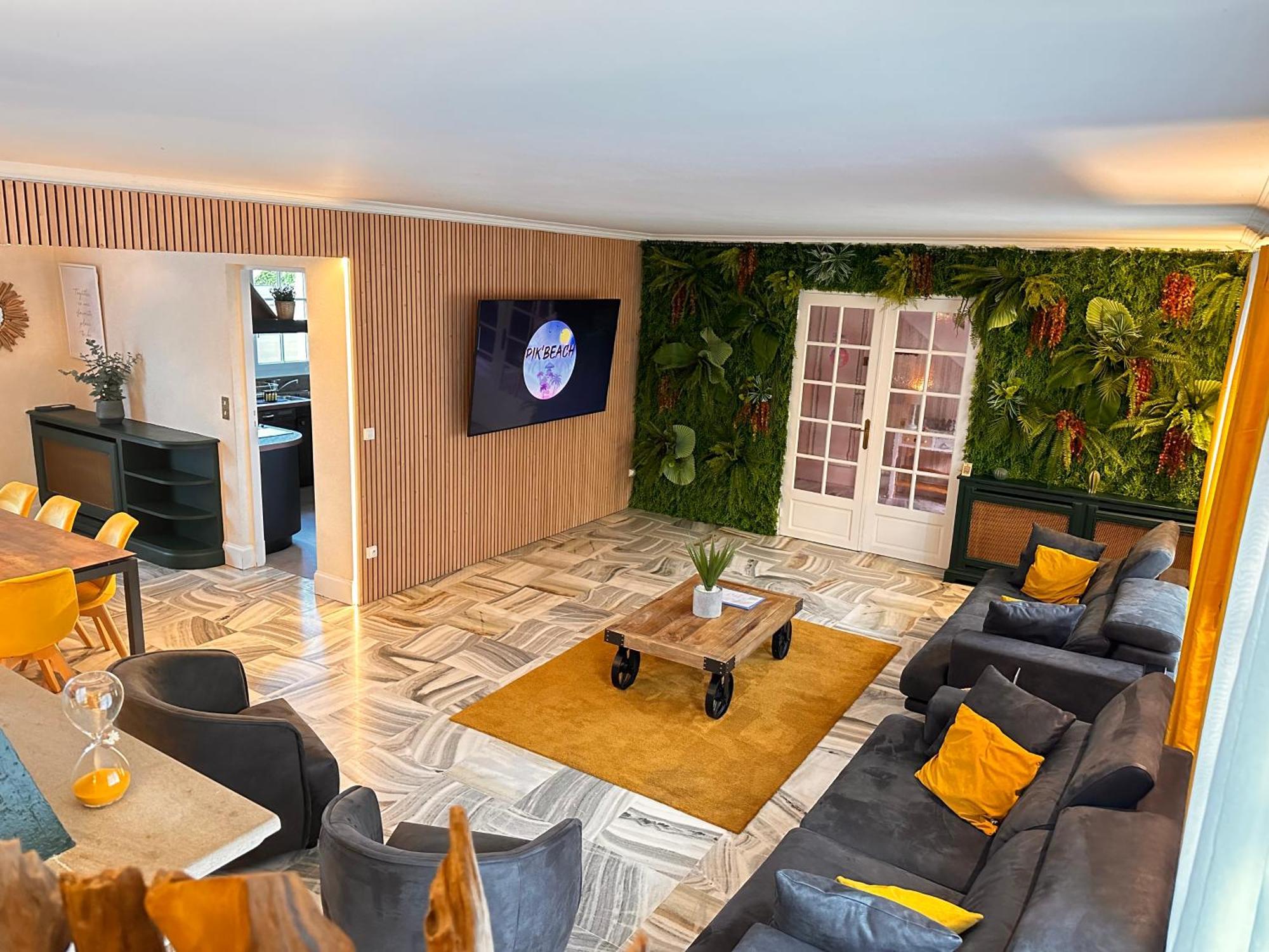 Villa Avec Piece Billard Style Ranch Us แซ็ง-ฟาร์โก-ปงติแยร์รี ภายนอก รูปภาพ
